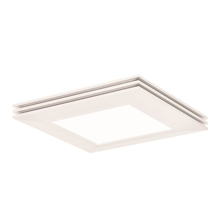 AFX Sloane LED Square Surface Mount, Height: 2" SLF12121100L30D1WH